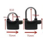 Anti Theft Alarm Lock with extra batteries 2