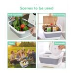 Imported White Foldable Sink Tray Multipurpose 3