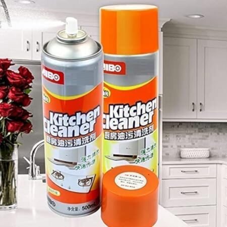 KIN MULTIPURPOSE FOAM KITCHEN CLEANER SPRAY OIL & GREASE STAIN REMOVER (550 ml)