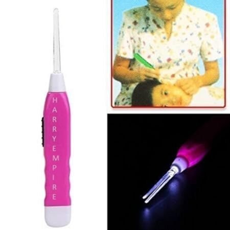 KIN Ear Cleaning Tools with LED Flashlight.