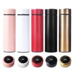 KIN Temperature Water Bottle with LED Display, Double Wall Vacuum Insulated 500 ml Bottle
