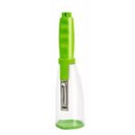Peeler for Fruit and Vegetables with Storage Trash Can 1