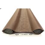Kin 39 inch Brown Door Bottom Guard Gap Filler Foam for Door(Brown)