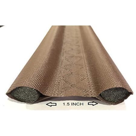 Kin 39 inch Brown Door Bottom Guard Gap Filler Foam for Door(Brown)