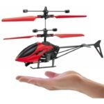 Kin Remote Control and Hand Sensor Charging Helicopter Toys with Light for Kids.