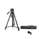 Kin 3110 4ft Lightweight Portable Tripod for Mobile, DSLR, Mirrorless, Sports & Action with Aluminum Body