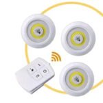 ANY SALES 3PCS Under Cabinet Light Wireless Smart LED Night 3