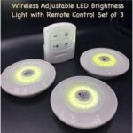 ANY SALES 3PCS Under Cabinet Light Wireless Smart LED Night 3