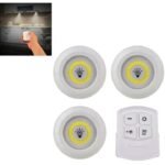 ANY SALES 3PCS Under Cabinet Light Wireless Smart LED Night 3