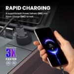 20W Car Power 7 Car Charger
