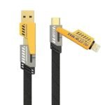 4 in 1 Metal Alloy Ports Fast Charging & Data Transfer
