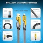 4 in 1 Metal Alloy Ports Fast Charging & Data Transfer
