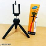 Yuntfng Lightweight Portable 18cm  Mobile & Mini Projector Mini Tripod Stand with Adjustable Clip Holder & Clamp.