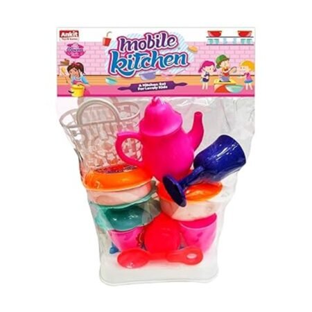 KIN Khana Khazana Toy Non Toxic Kitchen Set for Kids.